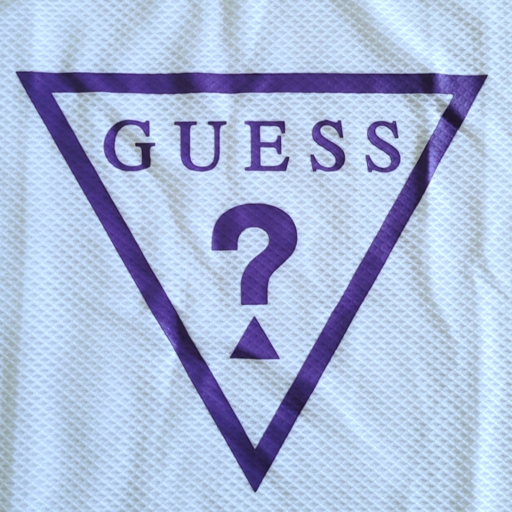 Guess❓Teresa Mesh Logo Tee👕 - NWT - Picture 3 of 14
